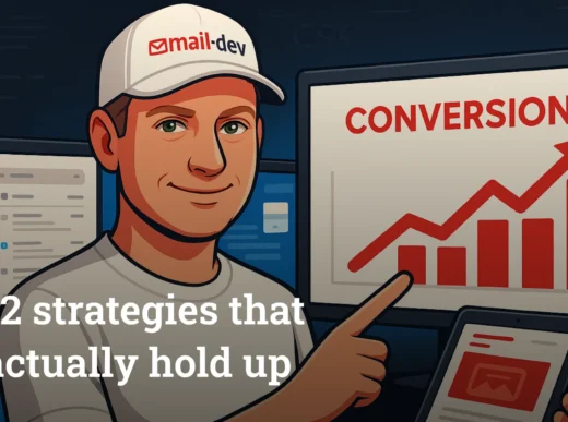 Email design for conversions 