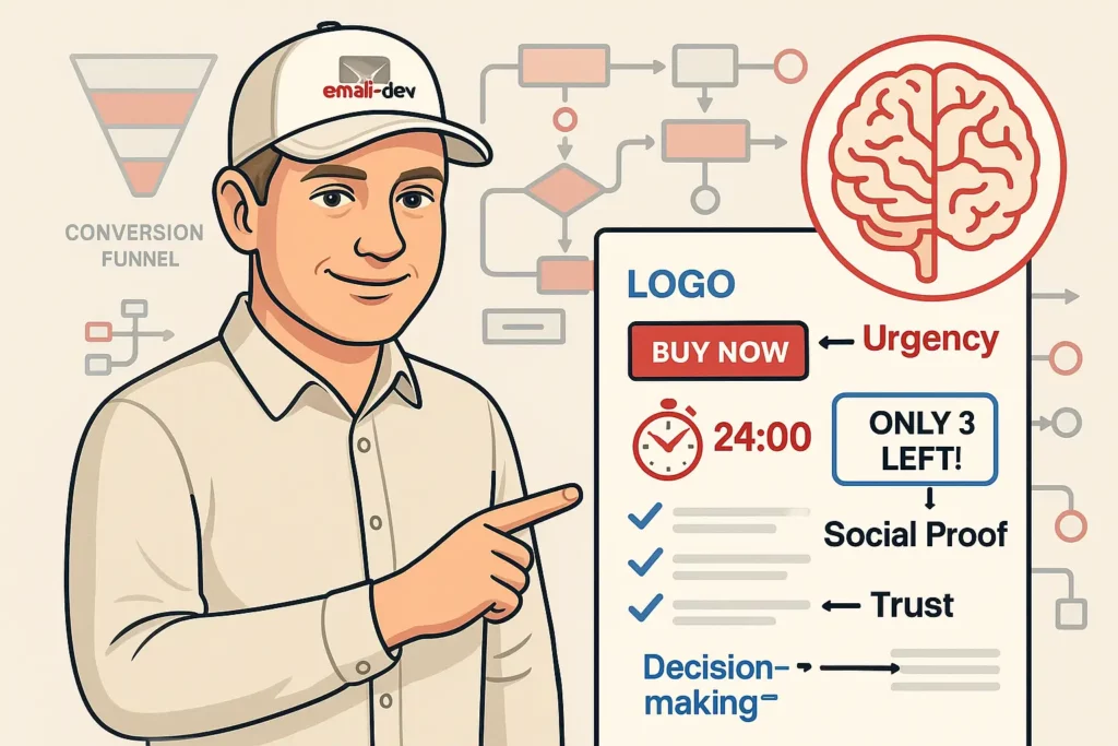 Create Urgency and Scarcity Elements