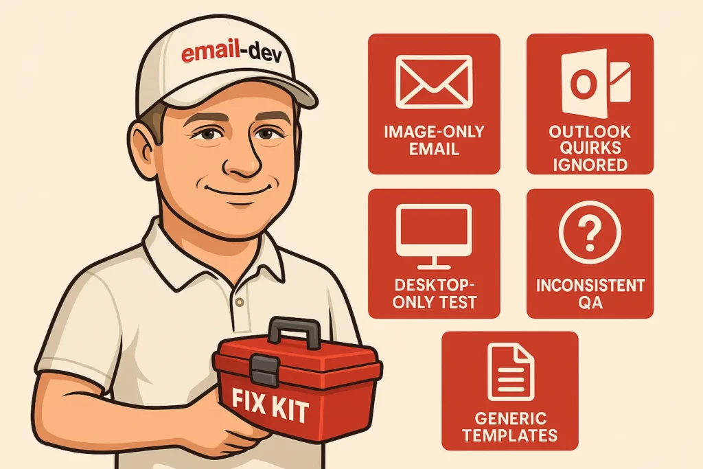 Common Mistakes That Sabotage Email Template Performance