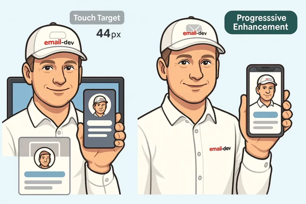 Perfect Mobile Responsiveness Through Progressive Enhancement