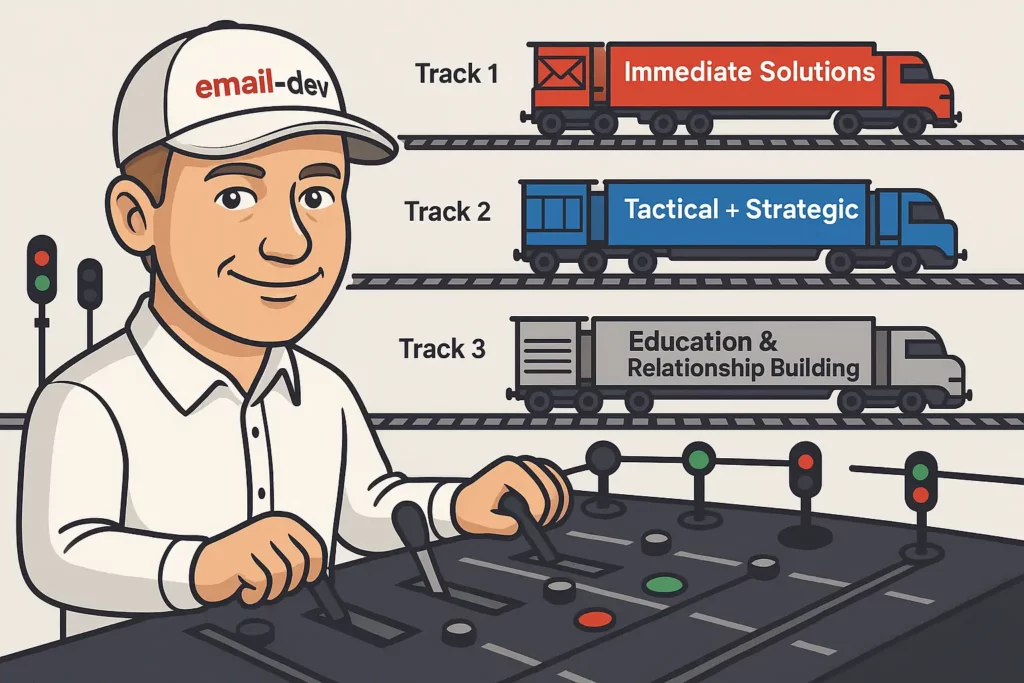 Plan content around where people actually are (not where you want them)