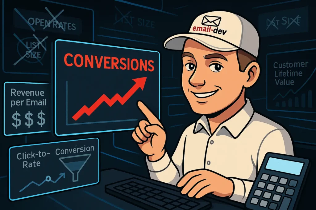 Track metrics that predict money instead of measuring vanity