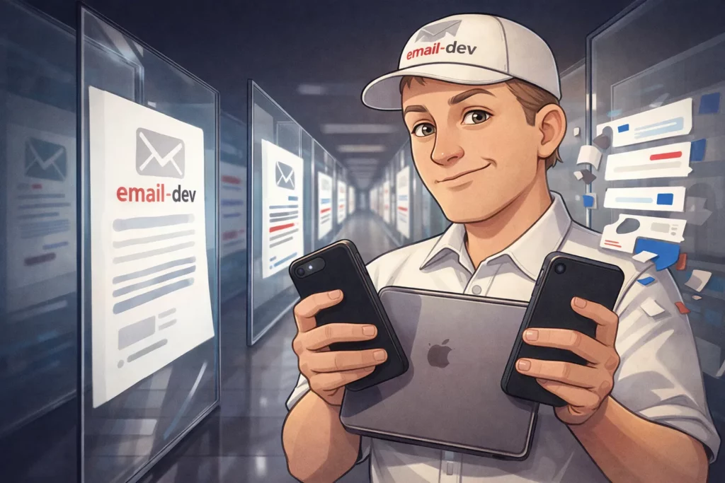 Why “send yourself a test email” isn't real email testing