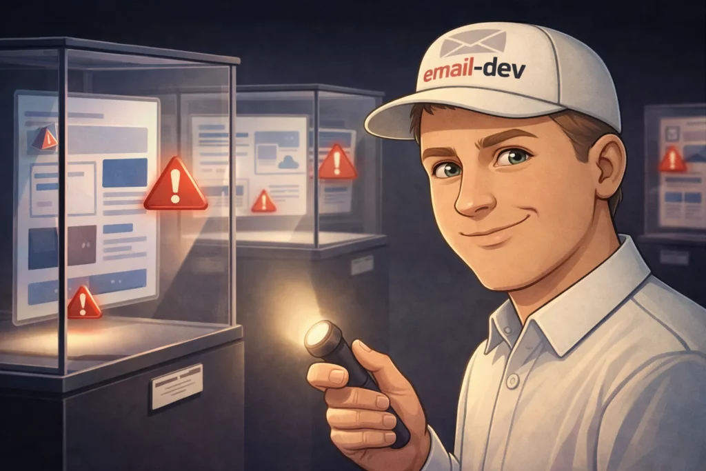 The most common email testing issues and how to spot them