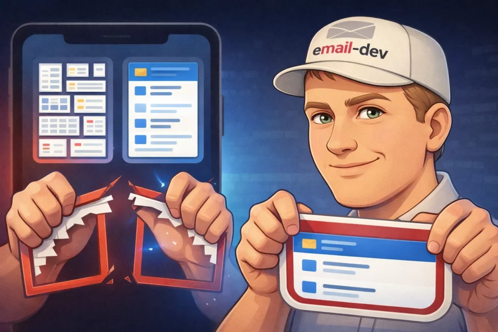 Mobile layout failures: where most of your opens live