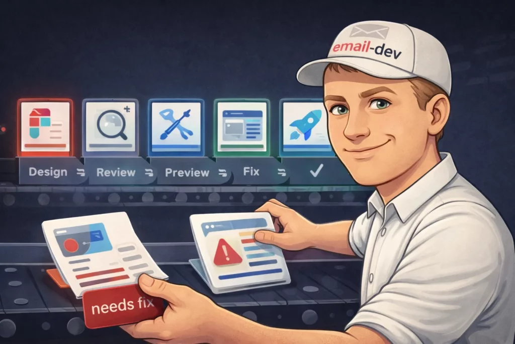 Building an email testing workflow that doesn’t drive you insane