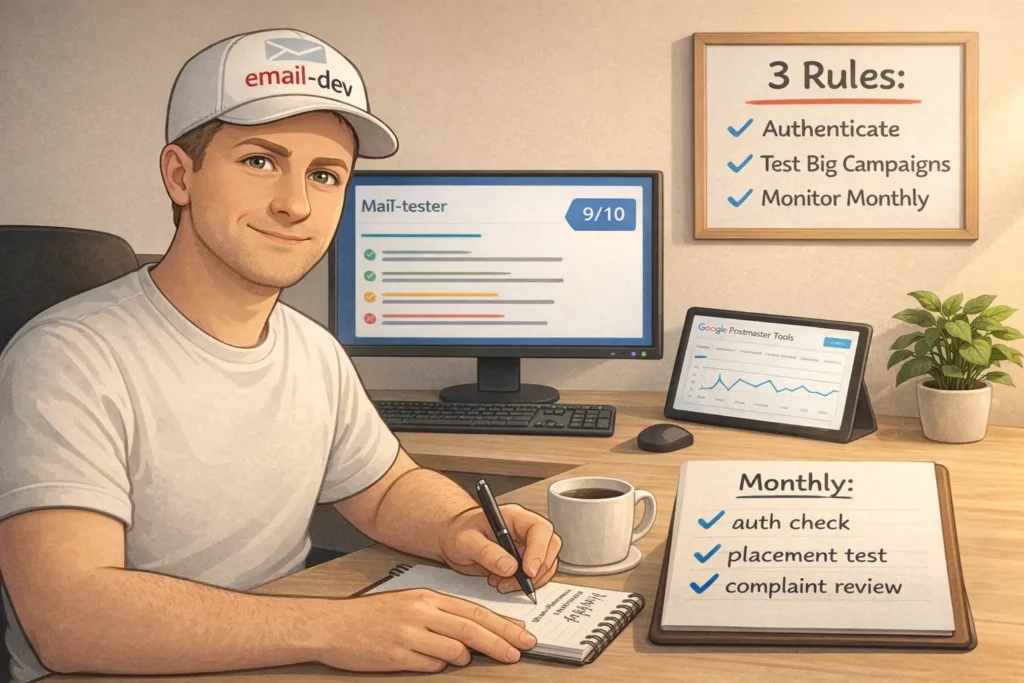 Testing workflows for small business