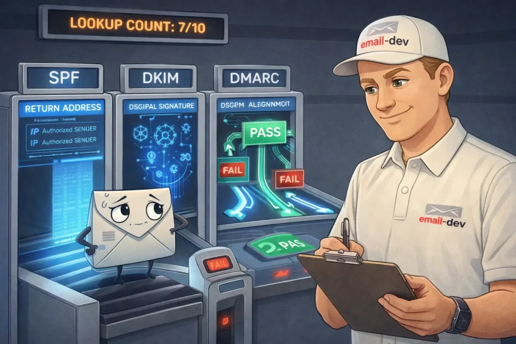 Phase 1: pre-send authentication validation