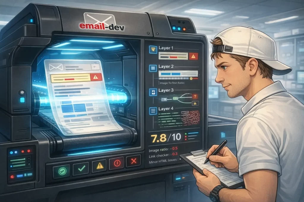 Content and spam scoring analysis