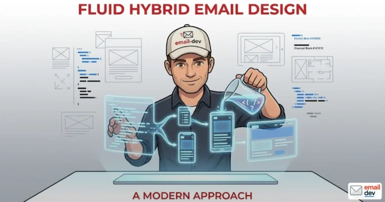 Fluid hybrid email design