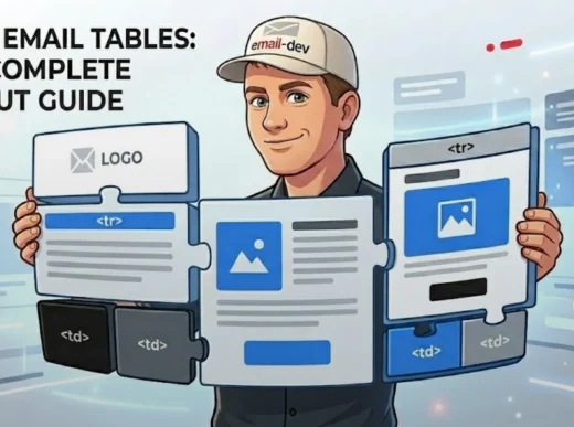 HTML email tables