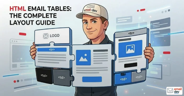 HTML email tables