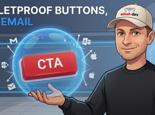 Bulletproof buttons for email