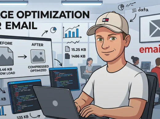 Image optimization for email: formats, sizes, and compression