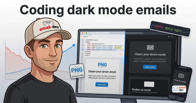 Coding dark mode emails - best practices and considerations