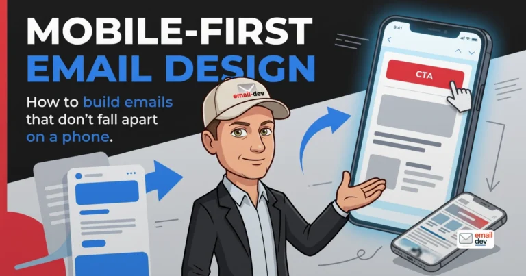 Mobile-first email design